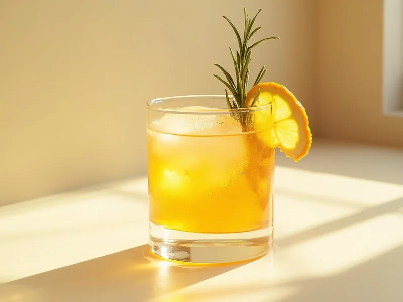 Mocktail criado com elixir botânico JALT como base — sem álcool, com estilo